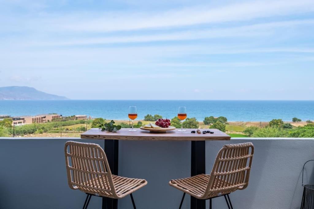 Blue Harmony Villa Dhramia Bagian luar foto