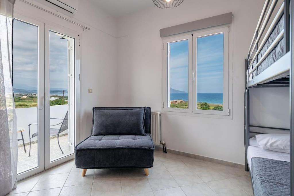 Blue Harmony Villa Dhramia Bagian luar foto