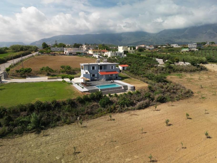 Blue Harmony Villa Dhramia Bagian luar foto