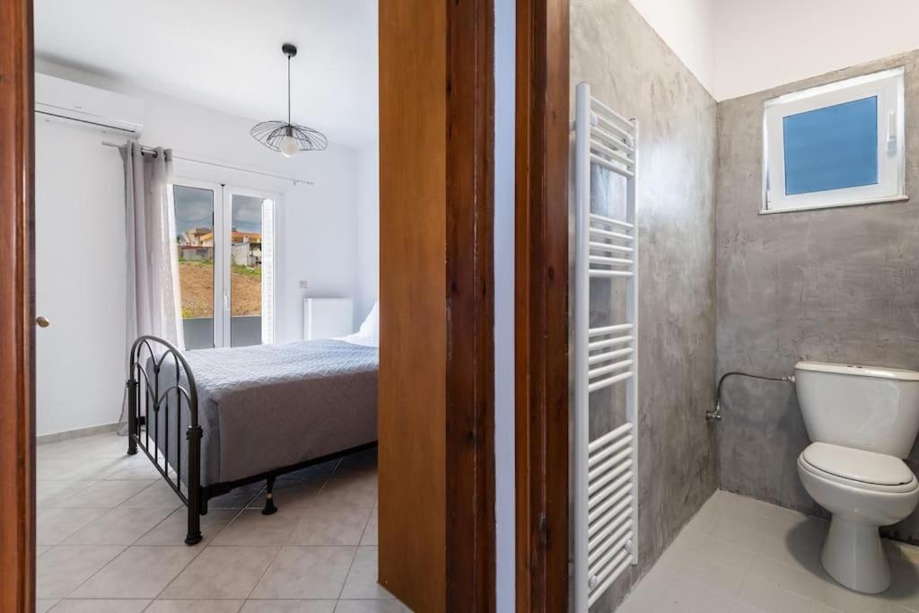 Blue Harmony Villa Dhramia Bagian luar foto