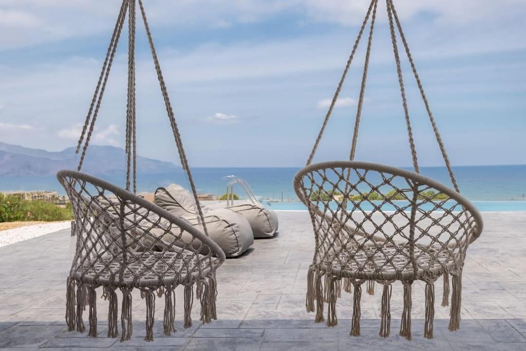 Blue Harmony Villa Dhramia Bagian luar foto