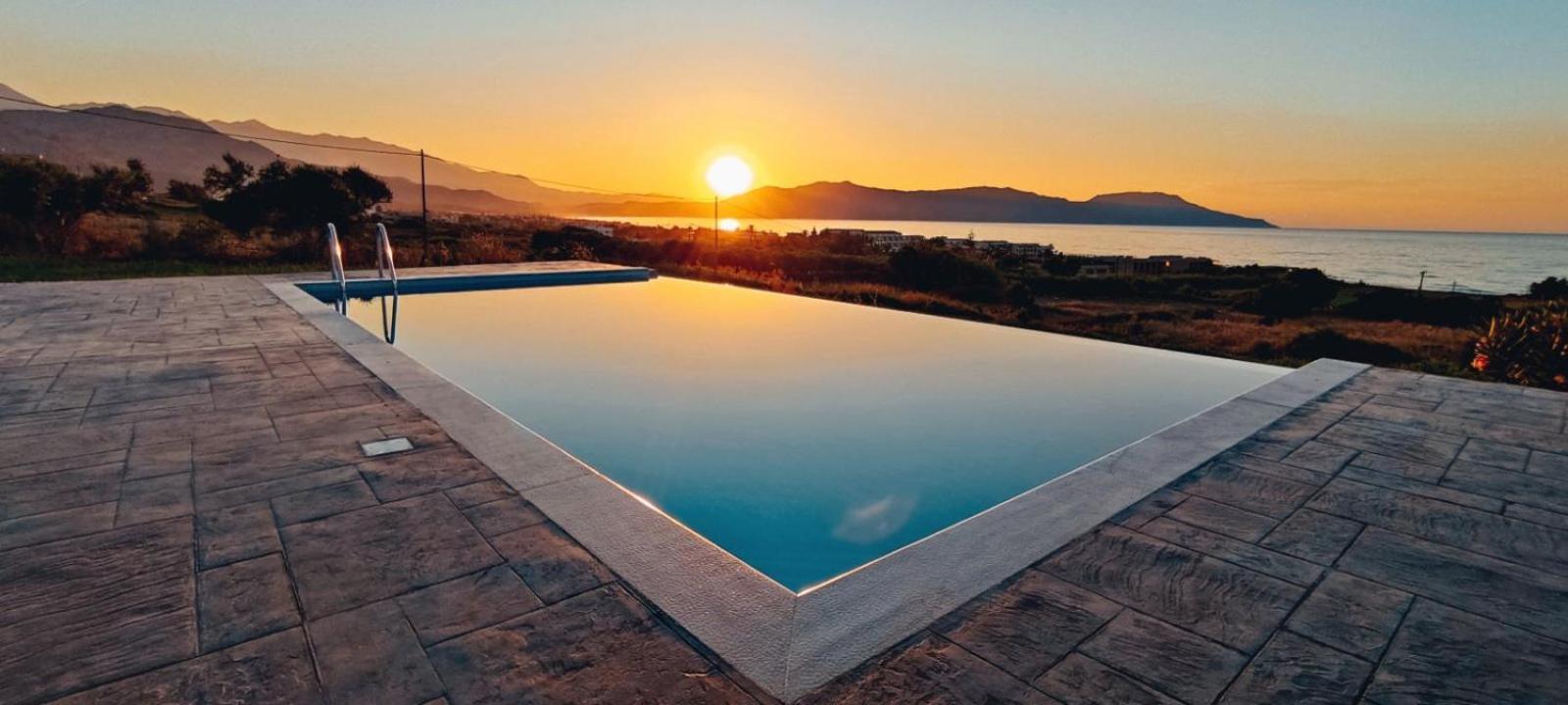 Blue Harmony Villa Dhramia Bagian luar foto