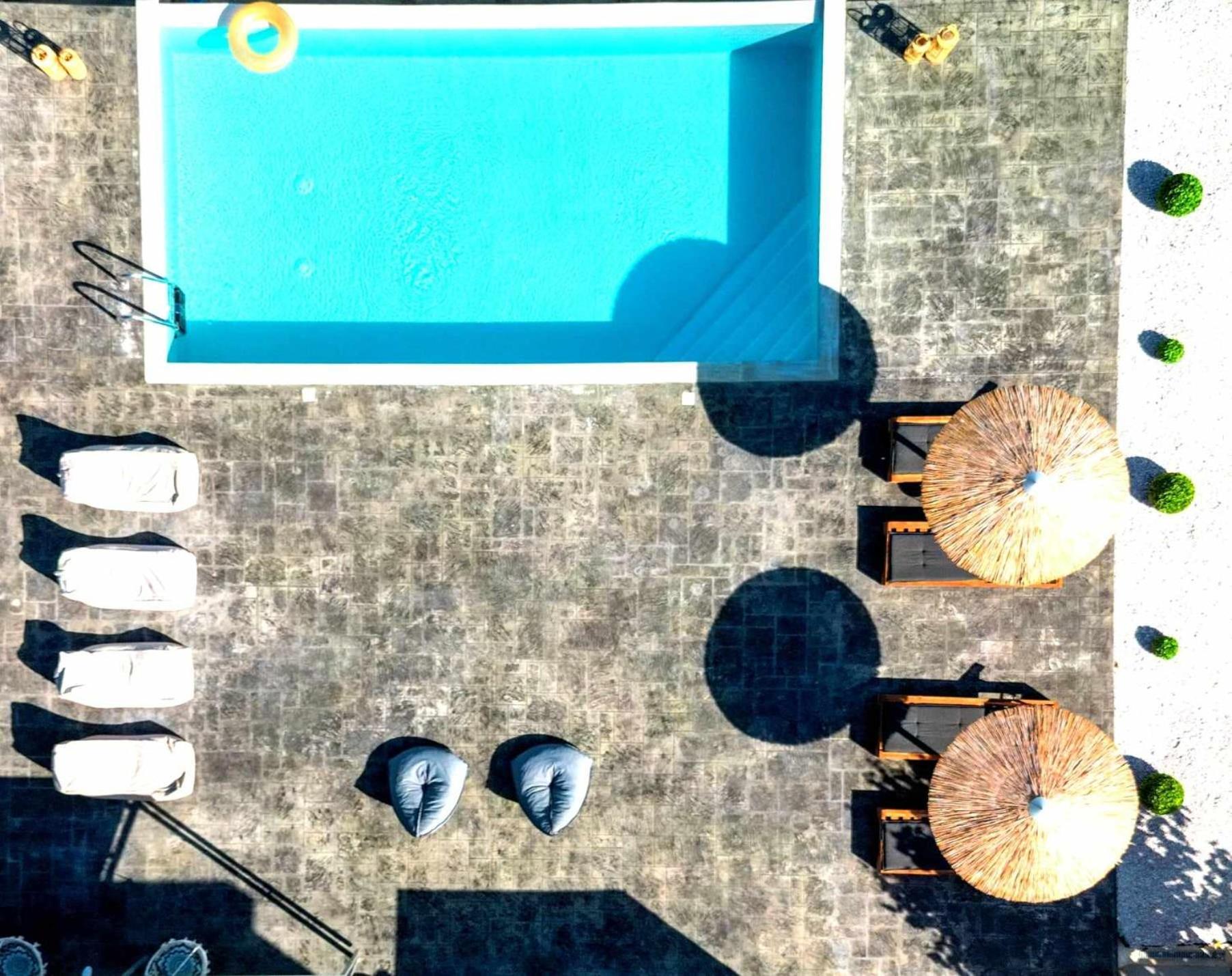 Blue Harmony Villa Dhramia Bagian luar foto