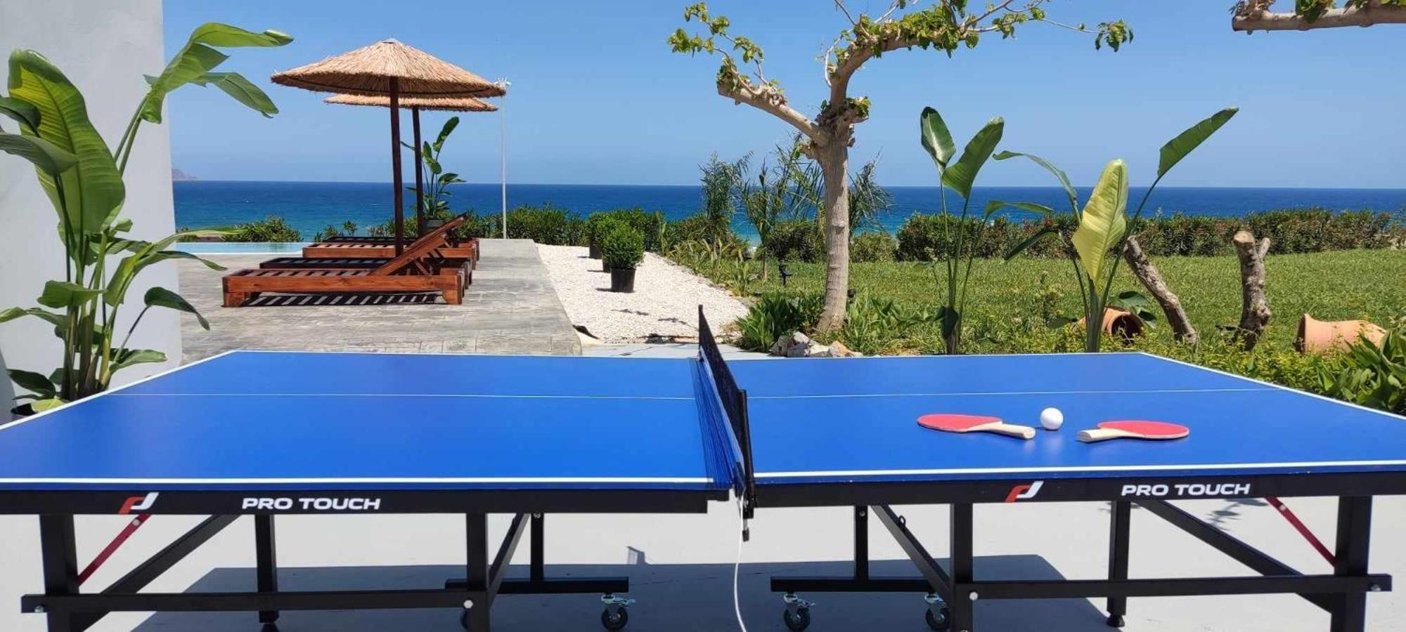 Blue Harmony Villa Dhramia Bagian luar foto